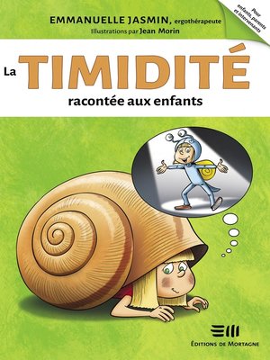cover image of La timidité racontée aux enfants